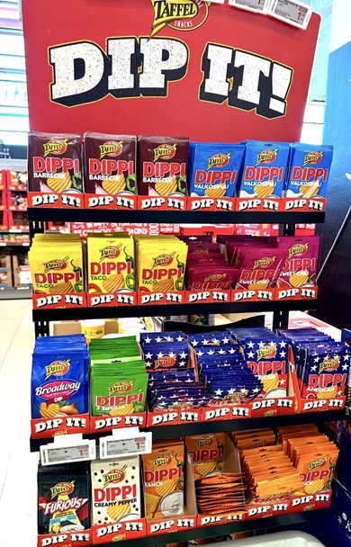 ディップソース用の粉の売り場