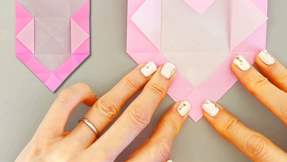 プチギフトにぴったりなフタつき小箱の作り方