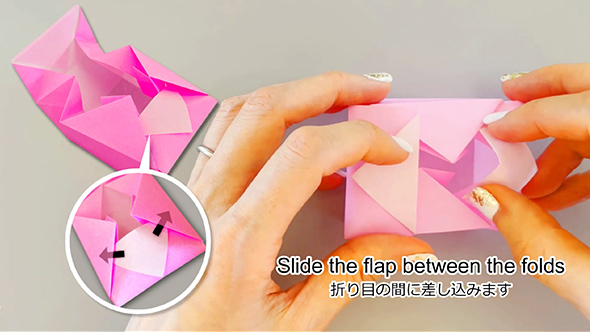 プチギフトにぴったりなフタつき小箱の作り方