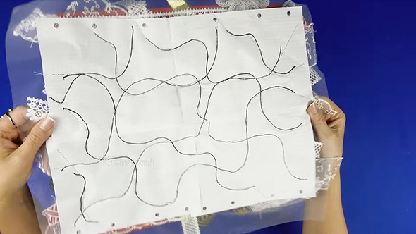 ハギレレースで作るおしゃれなポーチ