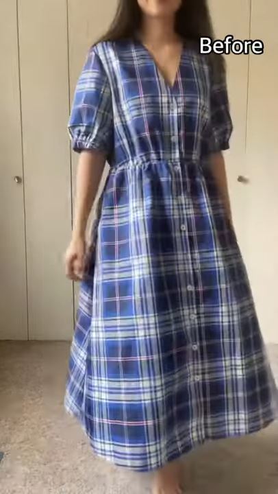 リフォームする前のワンピース