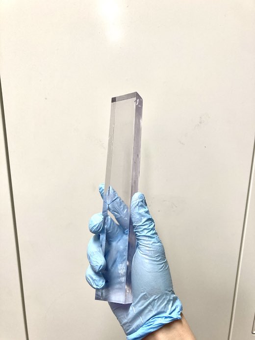 透明な棒 3Dプリンタ クソデカクリスタル羊羹