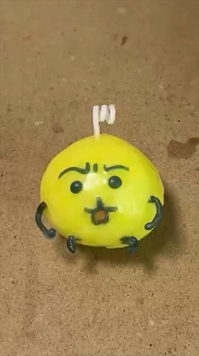 LINEの絵文字をキャンドルで作ったら……