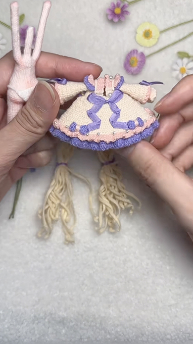 超極細かぎ針編み