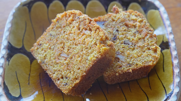 北海道 北国の暮らし 日常 67歳 母の手作り料理 キャロットケーキ