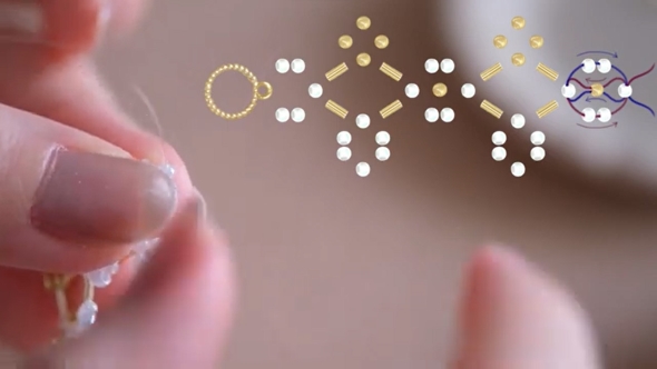 ビーズアクセサリーの作り方