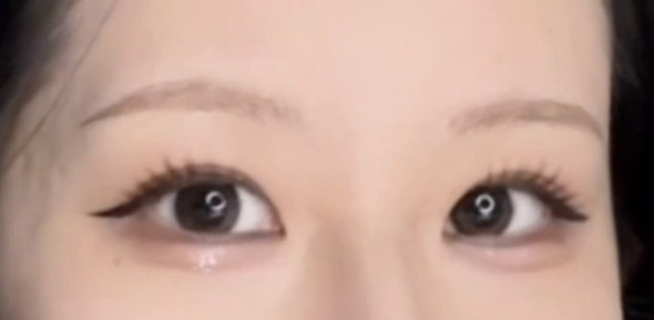 垢抜け眉メイクのビフォアフ