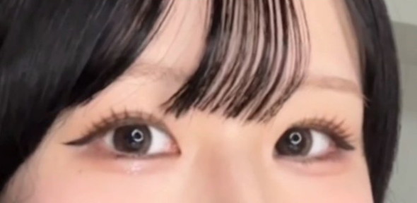 垢抜け眉メイクのビフォアフ