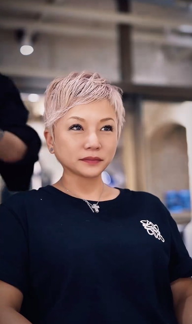 ショートからベリーショートに変身