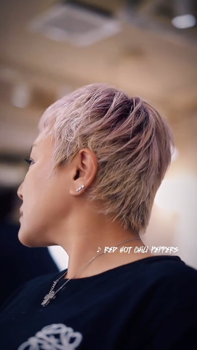 ショートからベリーショートに変身