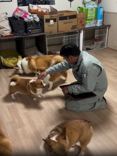 パパさんとの触れ合い時間も満喫中