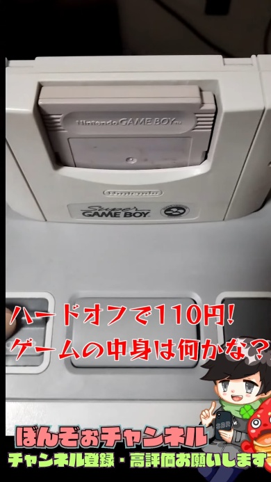 ハードオフ】110円で買った謎のゲームカセット、その“正体”は