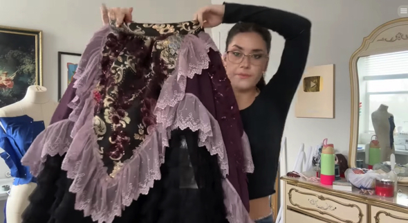 材料費ゼロで作るドレス