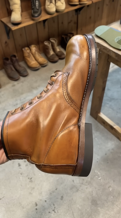 ショートブーツの修理とメンテナンス