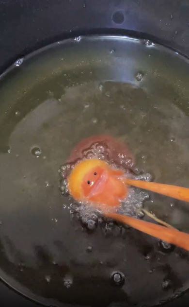 キャラ弁 ソーセー人 ウインナー