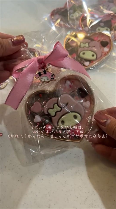 サンリオのチョコを使ったアレンジレシピ