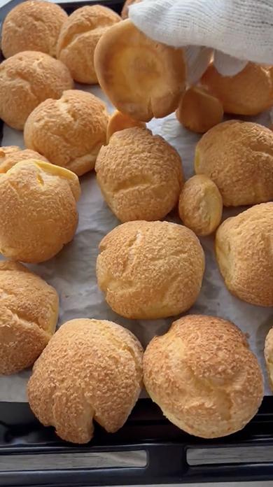 シュークリーム作りを欲張ったら……