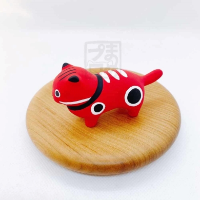 赤べこ風赤ねこ