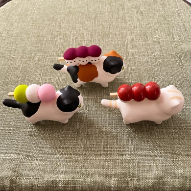 赤べこ風赤ねこ