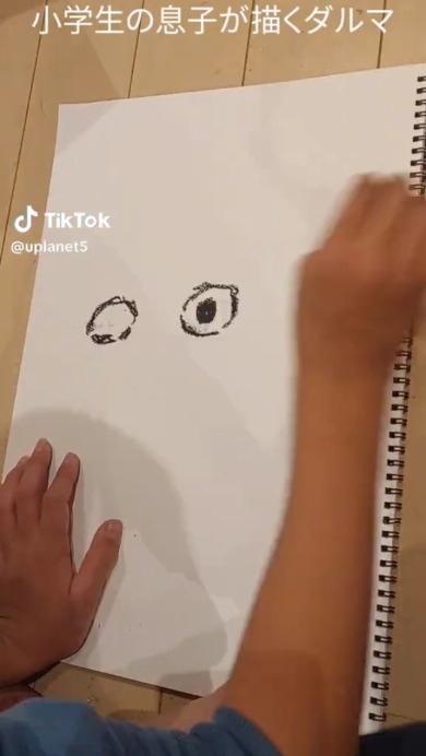 12歳のクレヨンアート