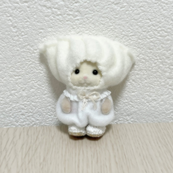 餃子の妖精になったシルバニア赤ちゃん