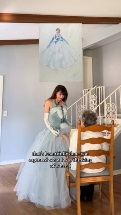 おばあちゃんが40年代にデザインした服を作る