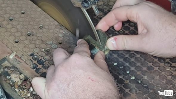 浜辺 石 磨く カルセドニー ジャスパー 宝石 加工