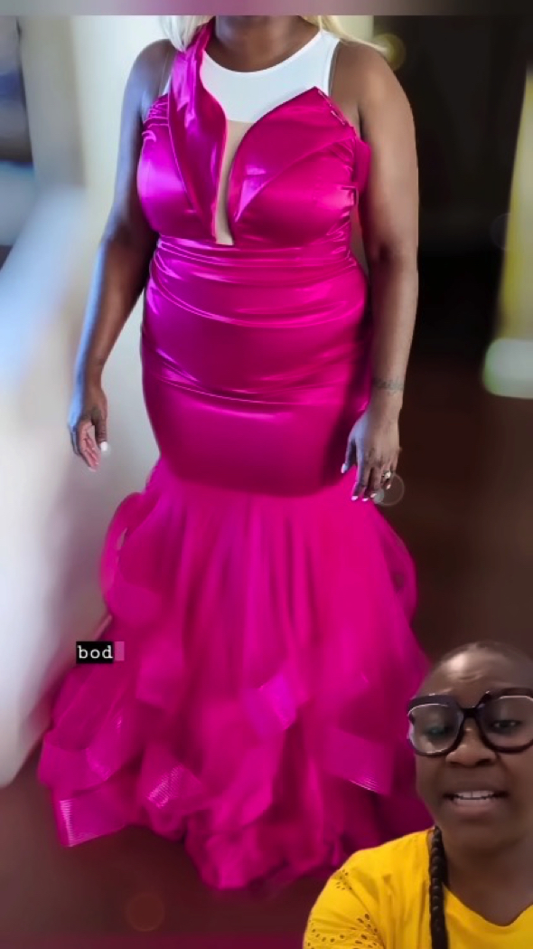 ドレスをリメイク