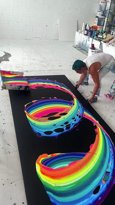 Callen Schaubのアクロバティックなアート