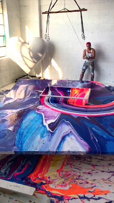 Callen Schaubのアクロバティックなアート