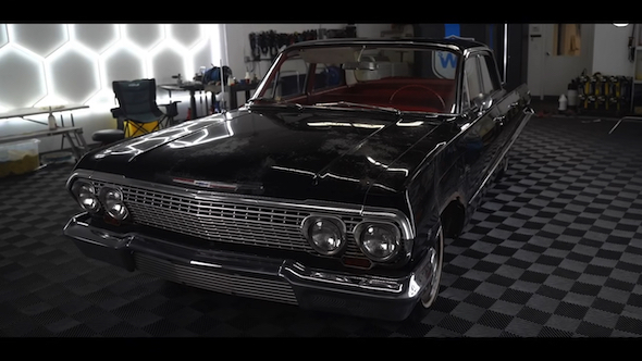 海外 洗車 アメ車