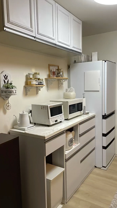 産後に荒れてしまったリビングをDIY