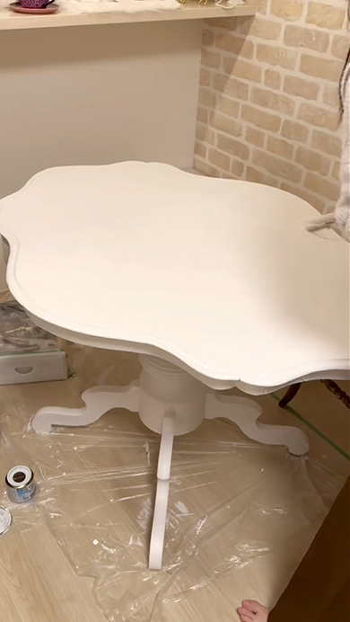 産後に荒れてしまったリビングをDIY