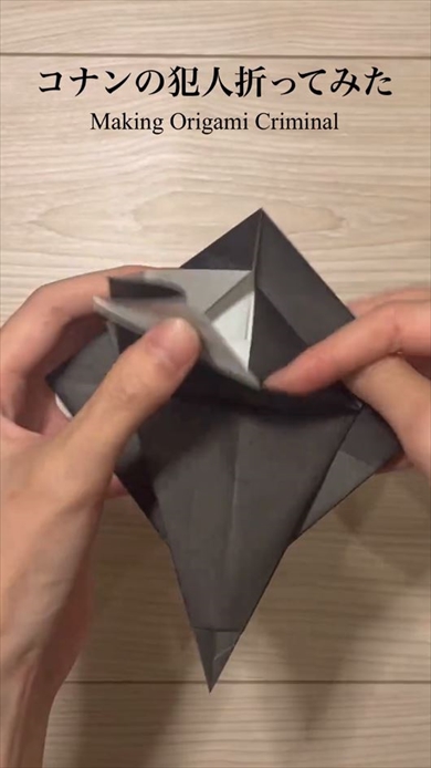 『名探偵コナン』犯人を折り紙で再現！