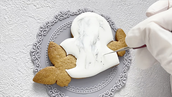 美しすぎるアイシングクッキー