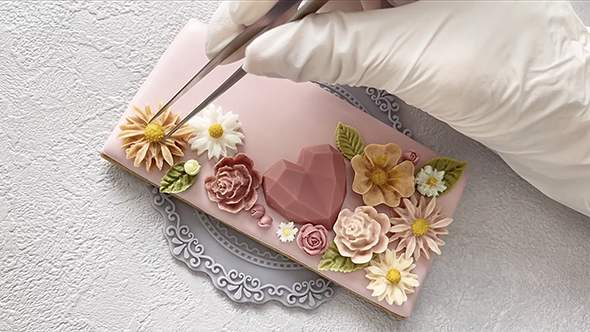 美しすぎるアイシングクッキー