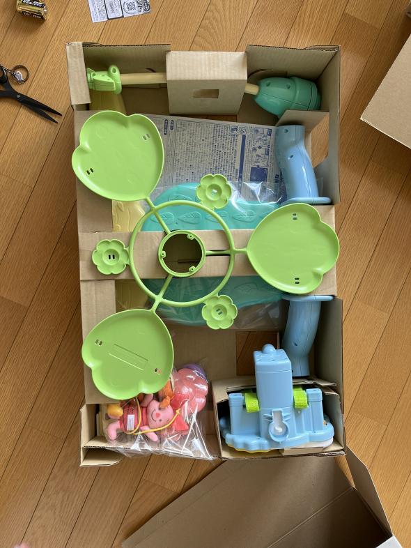 収納されたプーメリー