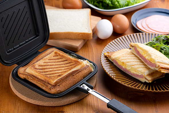 美味しそうなホットサンド