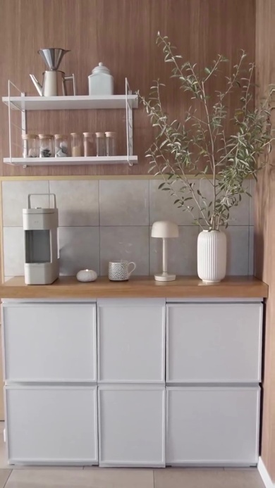 おしゃれなカフェコーナーが完成