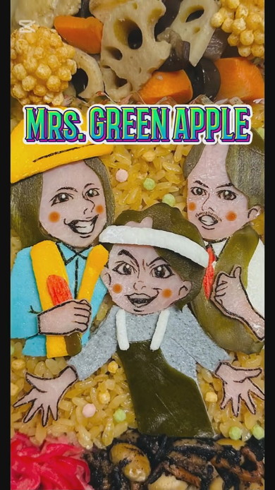 キャラ弁当の制作工程