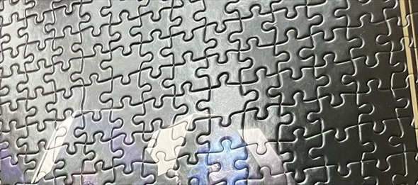 ほとんど黒の超難易度のジグソーパズル