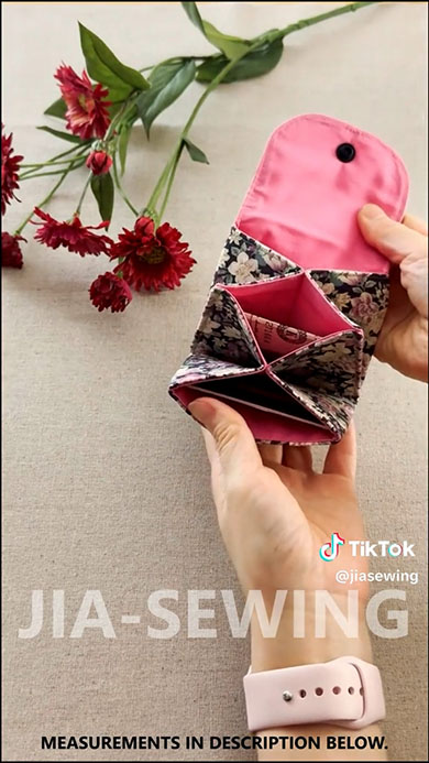 財布を作る・完成