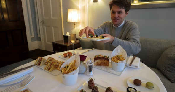 ミシュラン星付きルームサービス