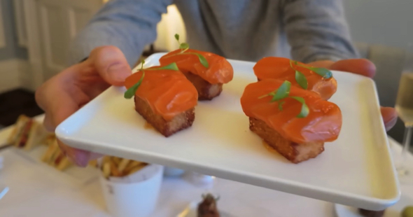 ミシュラン星付きルームサービス