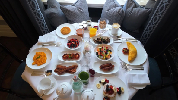 ミシュラン星付きルームサービス