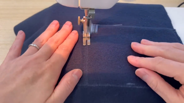 セリア 100均 マフラー リメイク 改造 フリンジ バッグ 作り方