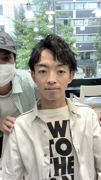 40代男性が婚活のためにイメチェン