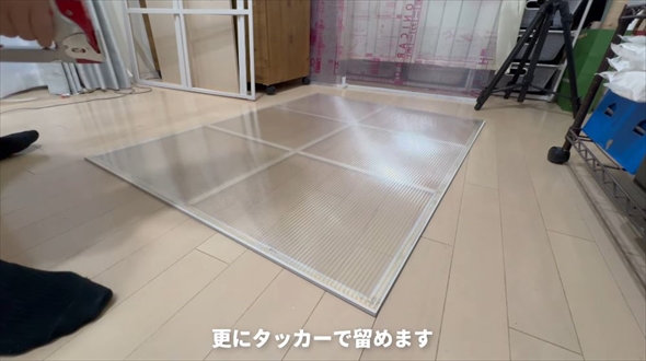 娘の部屋DIY 窓を海外風に