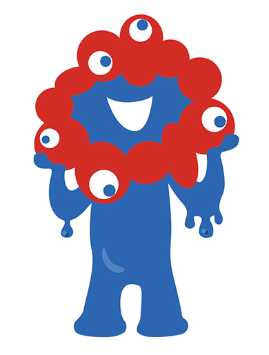 ミャクミャク様の細胞