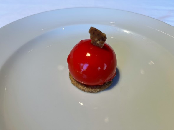 いちごと赤ワインのリッチムース